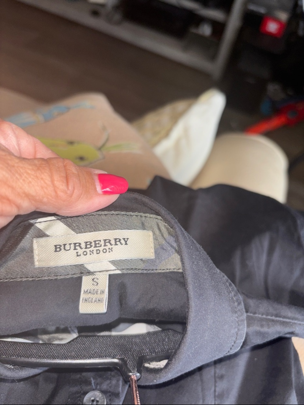 Burberry black Button-Up Shirt - Picture 8 of 10